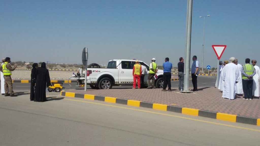 Skid Resistance Inspection for MOTC at al Batinah Expressway OP2
